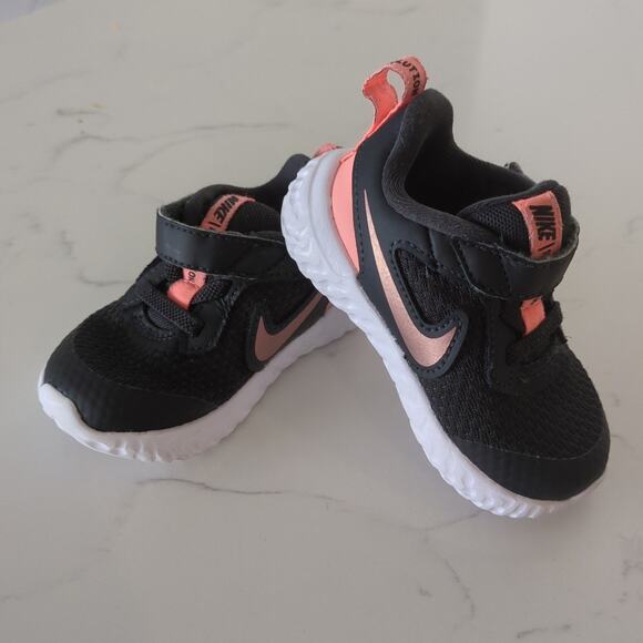 Nike Kids Revolution 5 Flyease (Infant/Toddler) 4C - Picture 6 of 6